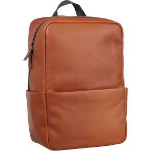 Leonhard Heyden Hamburg Zaino in pelle 40 cm Scomparto per laptop