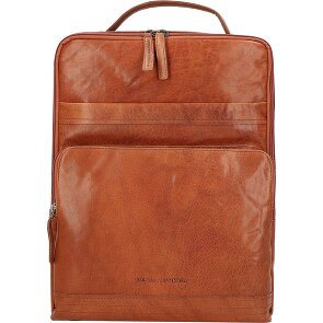 Spikes & Sparrow Zaino Bronco in pelle 40 cm Scomparto per laptop