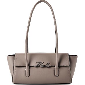 Karl Lagerfeld Signature Borsa a spalla Vera Pelle 37 cm
