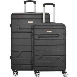 Nowi Bergamo 4 ruote Set di valigie 2 pezzi