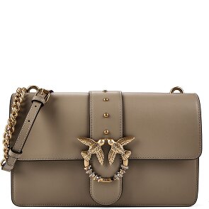 PINKO Love One Borsa a tracolla Vera Pelle 26 cm