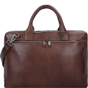 Plevier Vintage Bill Valigetta Pelle 40 cm Scomparto per laptop