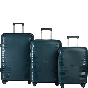 Worldpack Havanna 4 ruote Set di valigie 3 pezzi