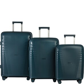 Worldpack Havanna 4 ruote Set di valigie 3 pezzi