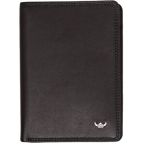 Golden Head Polo Identity Card Case RFID in pelle 9 cm