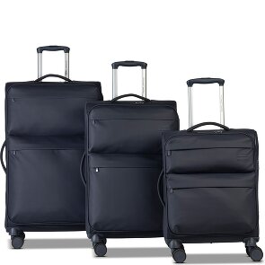 Worldpack Kyoto 4 ruote Set di valigie 3 pezzi espandibile