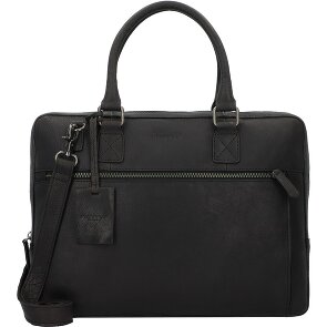 Burkely Antique Avery Cartella in pelle 38 cm Scomparto per computer portatile