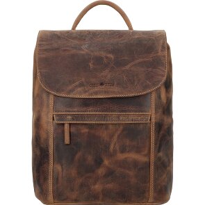 Greenburry Vintage Zaino da giorno Pelle 40 cm Scomparto per laptop