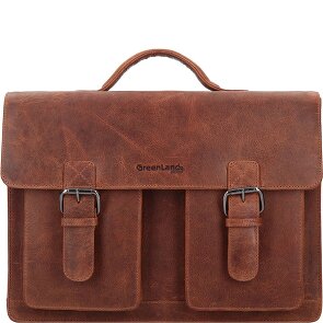Greenland Nature Montana Cartella in pelle 40 cm Greenland Nature Montana Cartella in pelle 40 cm