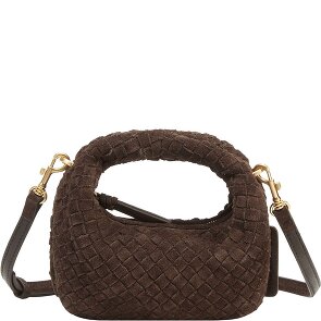 LES VISIONNAIRES Greta Micro weave Borsetta Pelle 20 cm