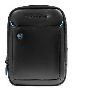 Piquadro Blue Square Mini Borsa Borsa a tracolla Pelle 17 cm Piquadro Blue Square Mini Borsa Borsa a tracolla Pelle 17 cm