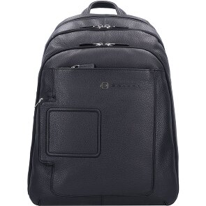 Piquadro Vibe Zaino in pelle 43 cm Scomparto per computer portatile