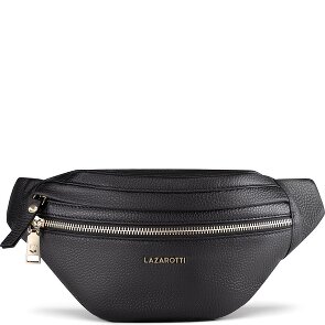 Lazarotti Bologna Borsa da cintura con doppia zip Crossbody in pelle 25 cm