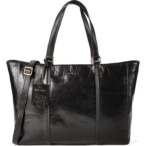 Burkely Fine Florence Borsa shopper Vera Pelle 36 cm Vano porta PC