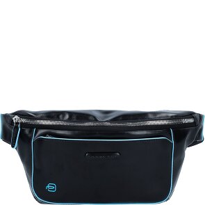 Piquadro Marsupio quadrato blu in pelle 29 cm