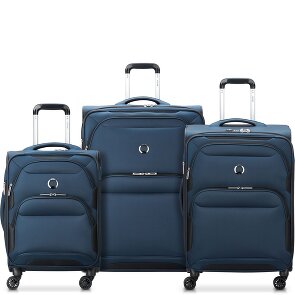 Delsey Paris Sky Max 2.0 4 ruote Set di valigie 3 pezzi con piega di espansione Delsey Paris Sky Max 2.0 4 ruote Set di valigie 3 pezzi con piega di espansione