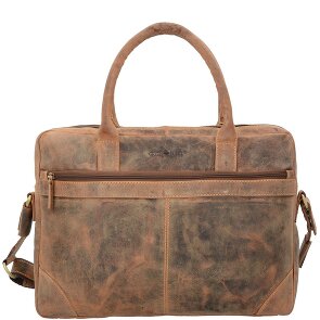 Greenburry Cartella vintage in pelle 41 cm Scomparto per computer portatile