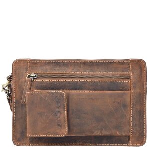Greenburry Borsa da uomo vintage in pelle 22 cm
