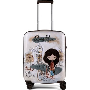 Anekke Tulip 4 ruote Trolley cabina 55 cm espandibile