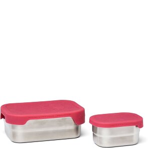 Ergobag Set di scatole per il pranzo in acciaio inox 2 pz. 17 cm