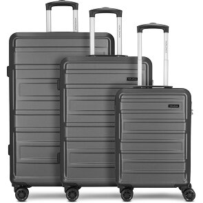 Worldpack New York 2.0 4 ruote Set di valigie 3 pezzi