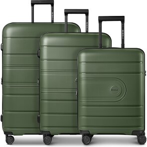 Redolz Essentials 11 4 ruote Set di valigie 3 pezzi espandibile