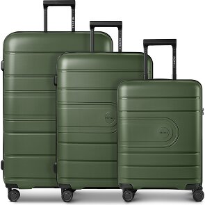 Redolz Essentials 11 4 ruote Set di valigie 3 pezzi espandibile