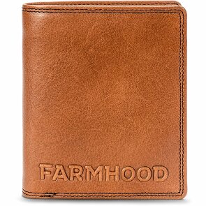 Farmhood Memphis Portafoglio Protezione RFID Pelle 11 cm