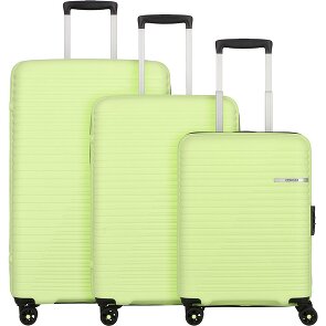 American Tourister Liftoff 4 ruote Set di valigie 3 pezzi con piega di espansione