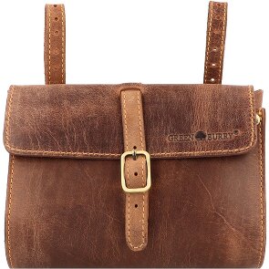 Greenburry Borsa da bicicletta vintage XL in pelle 20 cm