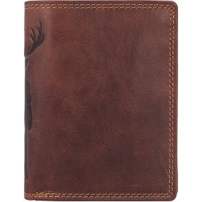 Jack Kinsky Monterey 102 Portafoglio Protezione RFID Pelle 9.5 cm