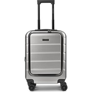 Police Dublin 4 ruote Trolley cabina S 54 cm Vano porta PC espandibile