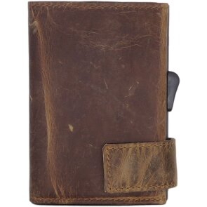SecWal 1 Custodia per carte di credito Portafoglio RFID in pelle 9 cm