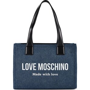 Love Moschino Denim Signature Love Borsa shopper 35 cm