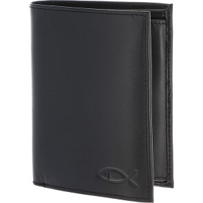 oxmox Leather Portafoglio Protezione RFID Vera Pelle 13 cm