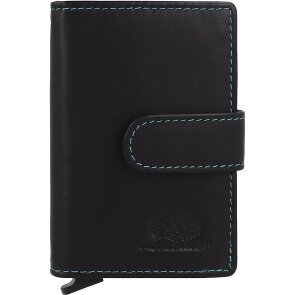 Greenburry Nappa Custodia per carta di credito Protezione RFID Pelle 7 cm