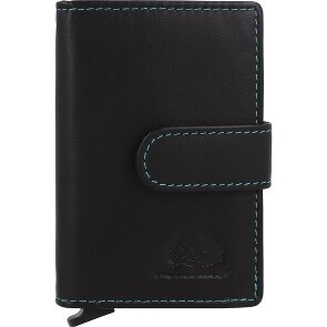 Greenburry Nappa Custodia per carta di credito Protezione RFID Pelle 7 cm