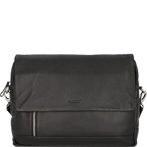 Alassio Cartella Messenger Vera Pelle 38 cm Vano porta PC
