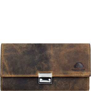 Greenburry Portafoglio vintage in pelle 17 cm