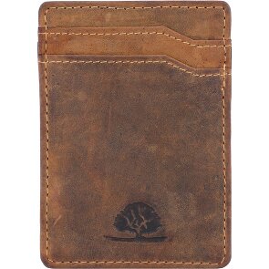 Greenburry Porta carte di credito vintage in pelle 7 cm