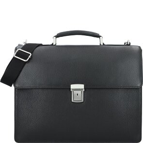 Leonhard Heyden Berlin Cartella in pelle 40 cm Scomparto per computer portatile