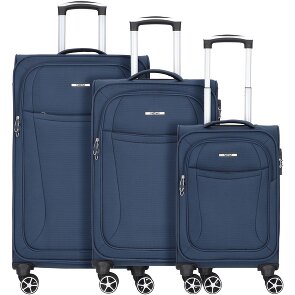 Nowi Edinburgh 4 ruote Set di valigie 3 pezzi