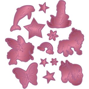 Step by Step Set di adesivi 13 pezzi.