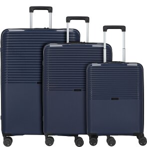 d&n Travel Line 4000 Set di valigie a 4 ruote 3 pz.