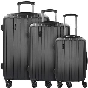 bugatti Set di valigie Lima 2.0 FL a 4 ruote 3 pezzi con doppie ruote bugatti Set di valigie Lima 2.0 FL a 4 ruote 3 pezzi con doppie ruote