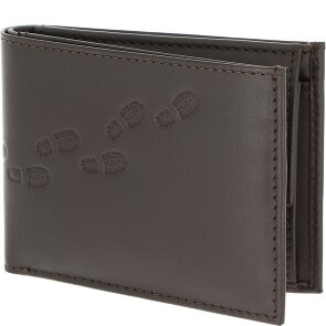 oxmox Leather Portafoglio Protezione RFID Vera Pelle 11 cm
