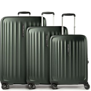 Samsonite Fyrm 4 ruote Set di valigie 3 pezzi con piega di espansione