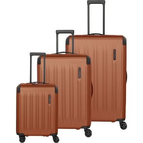 Travelite Dynamiic 4 ruote Set di valigie 3 pezzi con piega di espansione