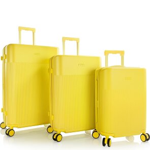 Heys HiLite 4 ruote Set di valigie 3 pezzi con piega di espansione