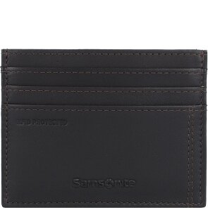 Samsonite Attack 2 Custodia per carta di credito Protezione RFID Vera Pelle 10 cm